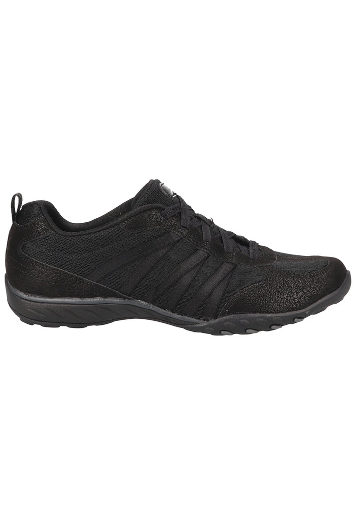 Skechers Sneaker Lederimitat/Textil Schwarz