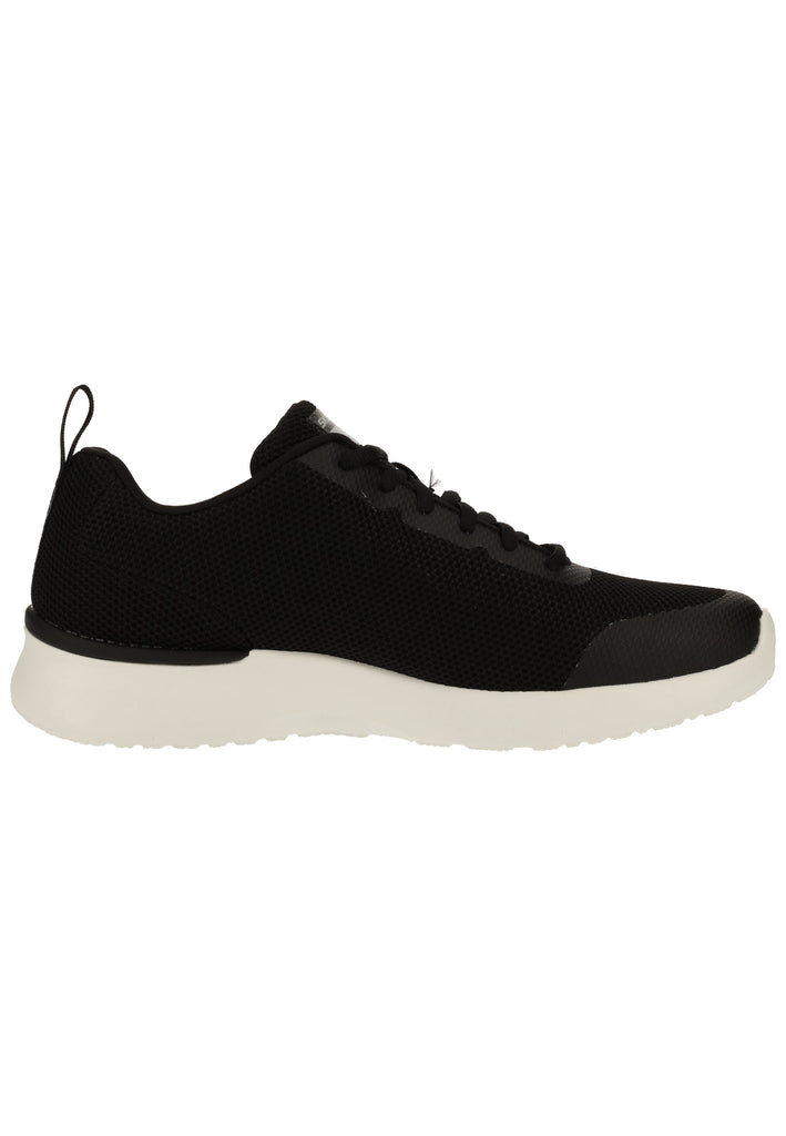 Skechers Sneaker Lederimitat/Textil Schwarz
