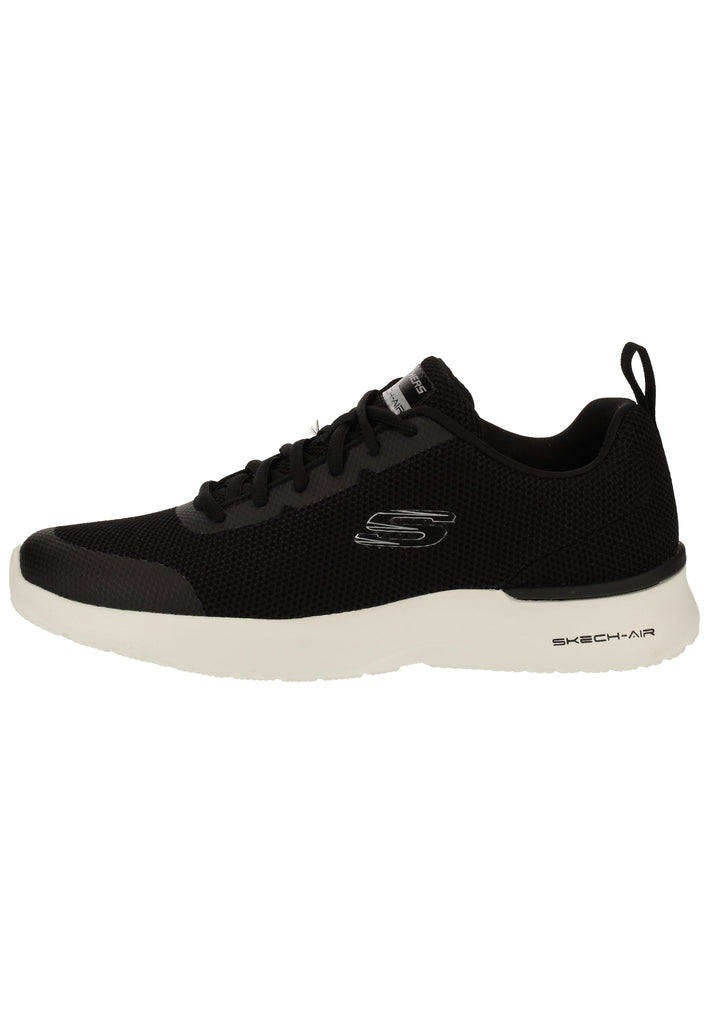 Skechers Sneaker Lederimitat/Textil Schwarz