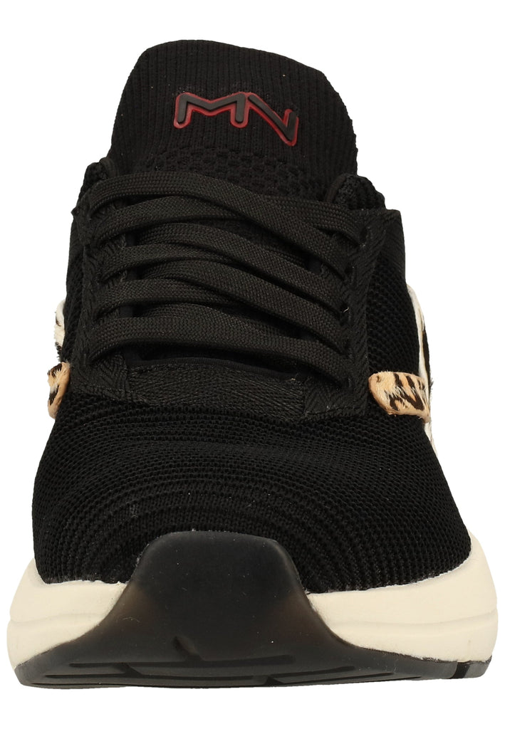 Skechers Sneaker Lederimitat/Textil Schwarz