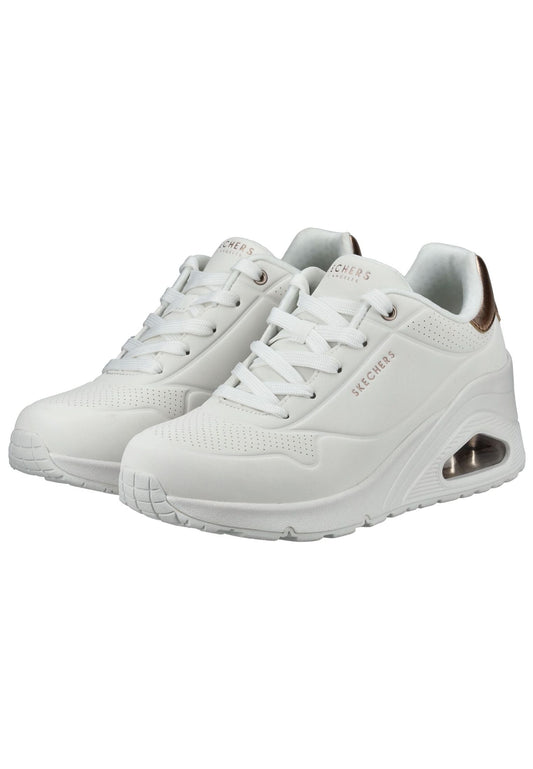 Skechers Sneaker Lederimitat Weiß