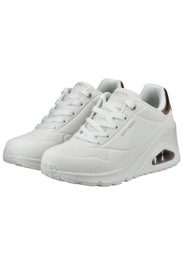 Skechers Sneaker Lederimitat Weiß