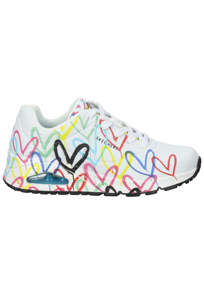 Skechers Sneaker Lederimitat Weiß