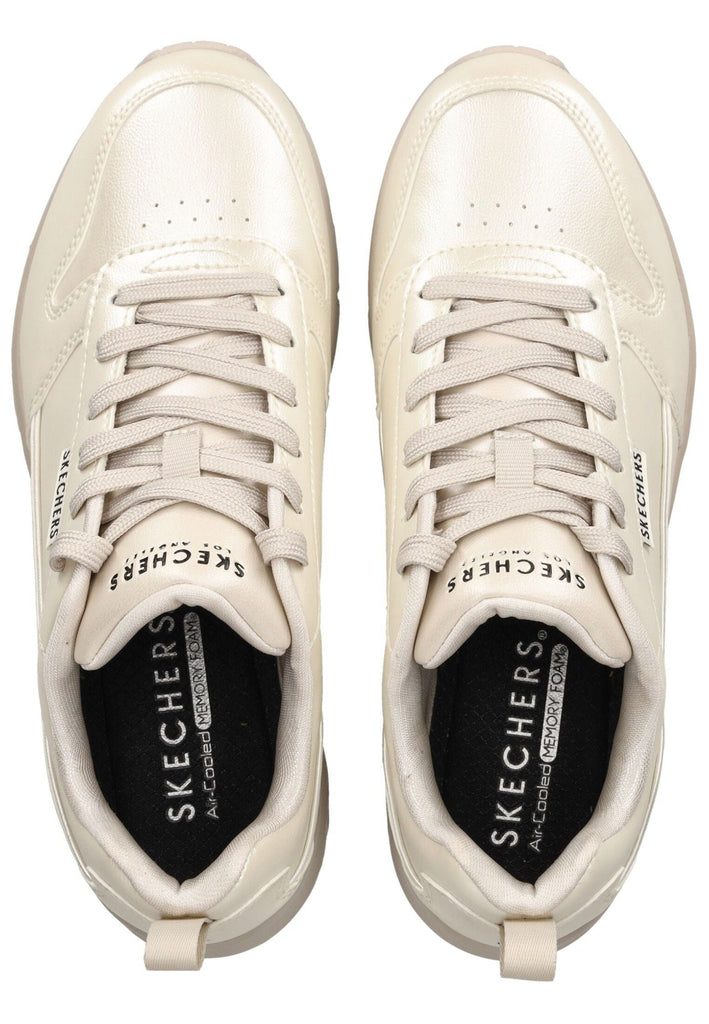 Skechers Sneaker Lederimitat Weiß