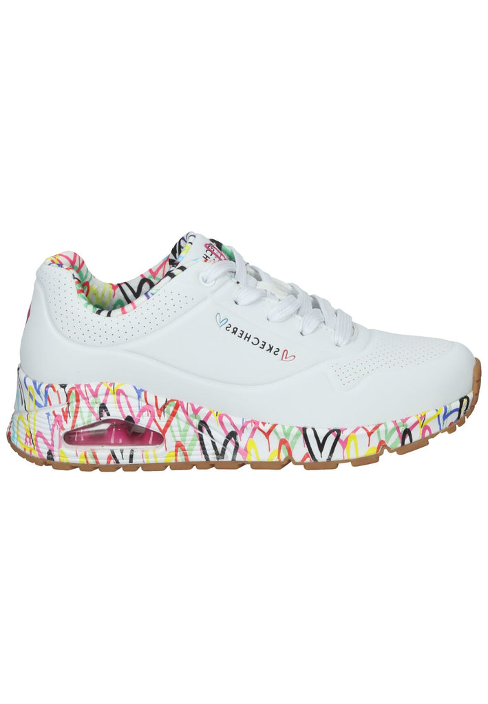 Skechers Sneaker Lederimitat Weiß