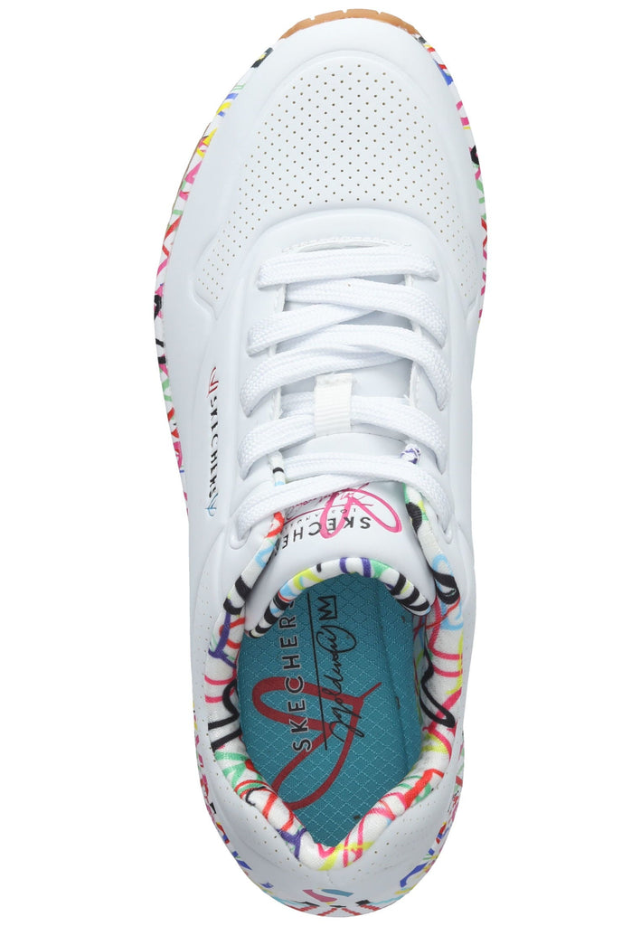 Skechers Sneaker Lederimitat Weiß