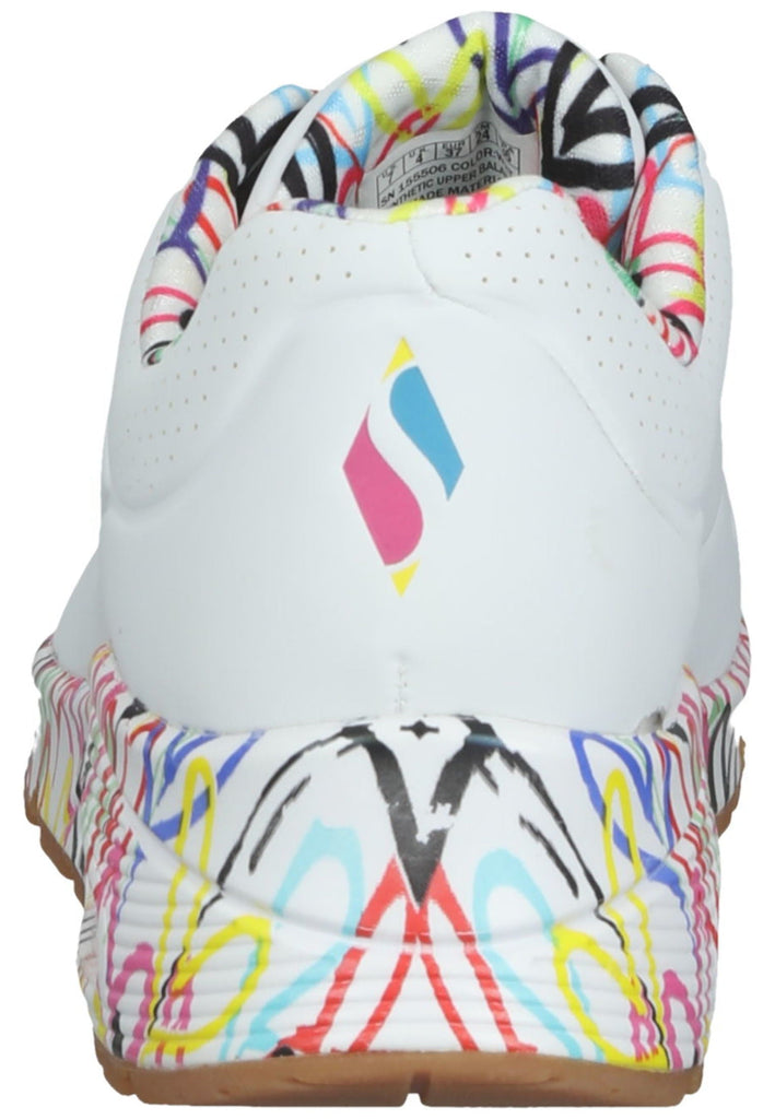 Skechers Sneaker Lederimitat Weiß