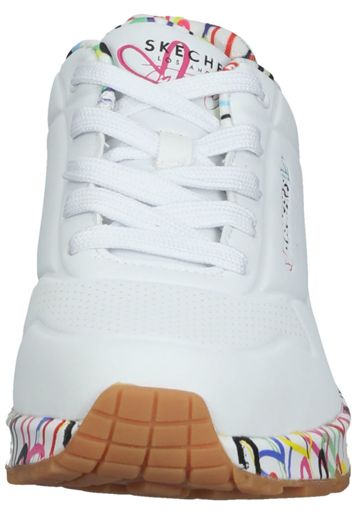 Skechers Sneaker Lederimitat Weiß