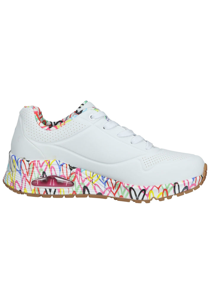 Skechers Sneaker Lederimitat Weiß