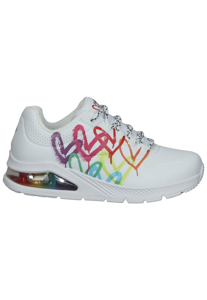 Skechers Sneaker Lederimitat Weiß