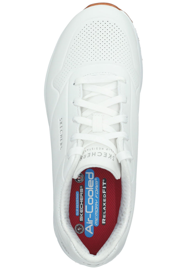 Skechers Sneaker Lederimitat Weiß