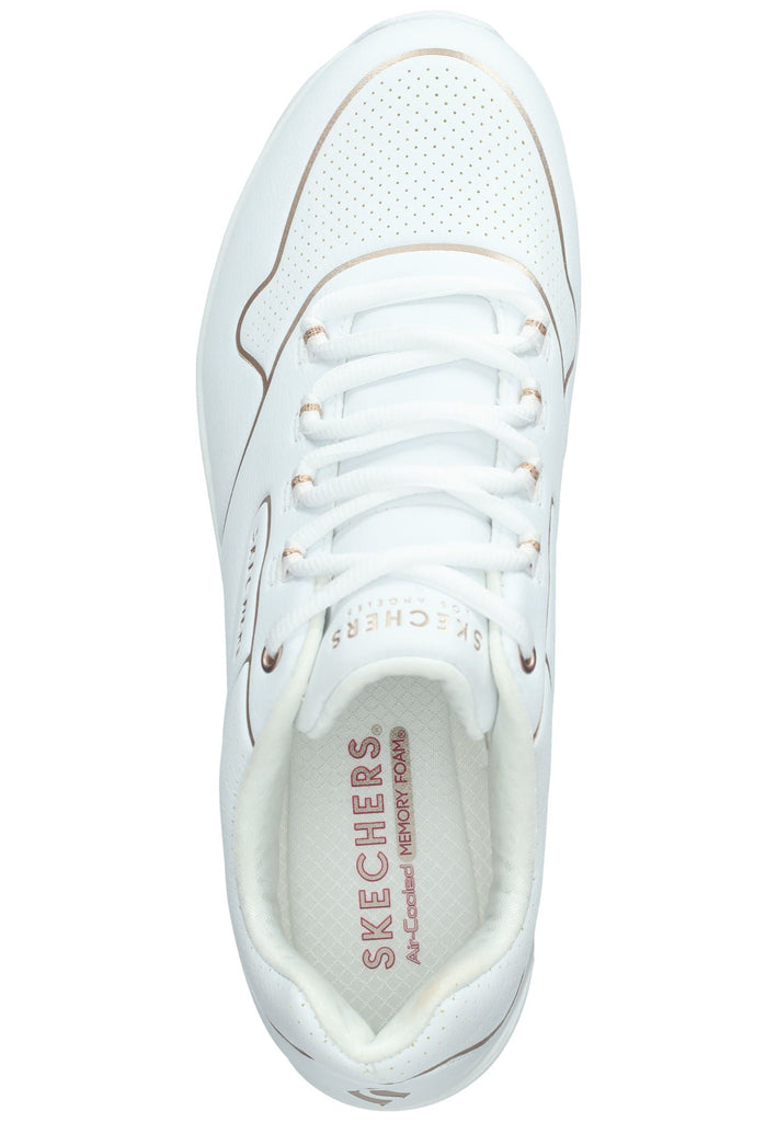 Skechers Sneaker Lederimitat Weiß