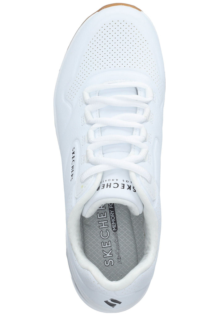 Skechers Sneaker Lederimitat Weiß