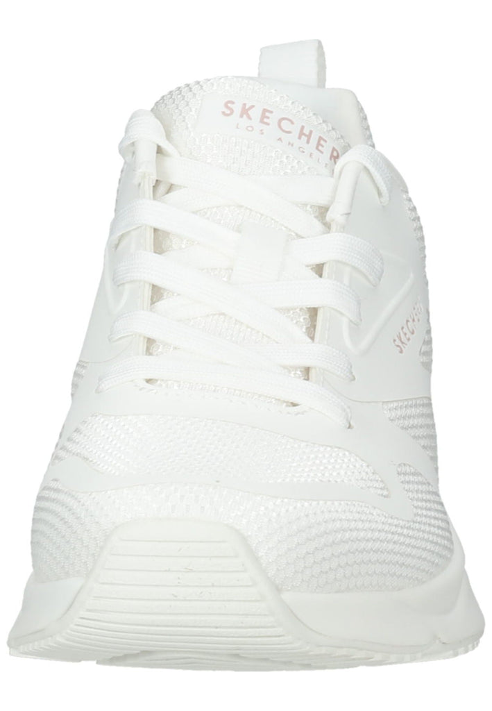 Skechers Sneaker Lederimitat Weiß/Rosa