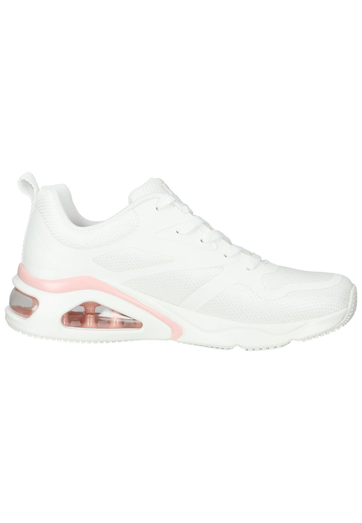 Skechers Sneaker Lederimitat Weiß/Rosa