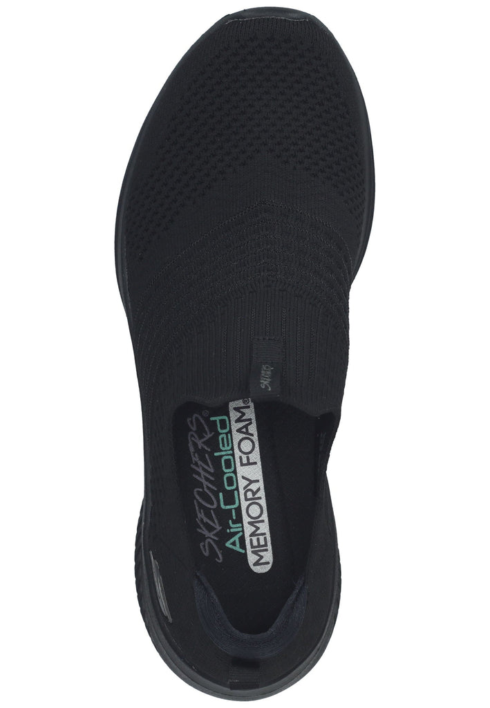 Skechers Sneaker Mesh Schwarz