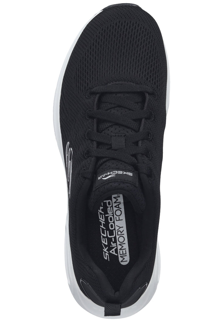 Skechers Sneaker Mesh Schwarz