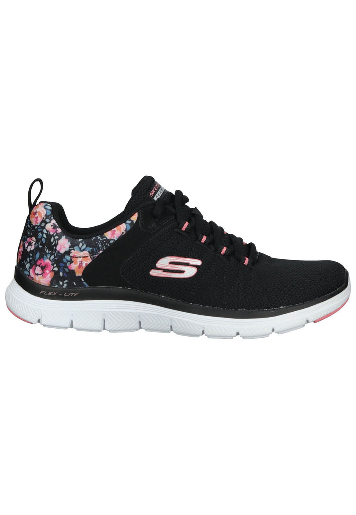Skechers Sneaker Mesh Schwarz Kombi