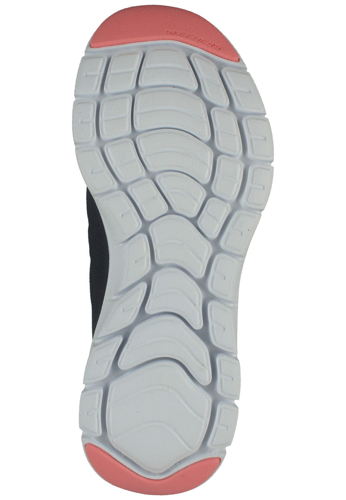 Skechers Sneaker Mesh Schwarz Kombi