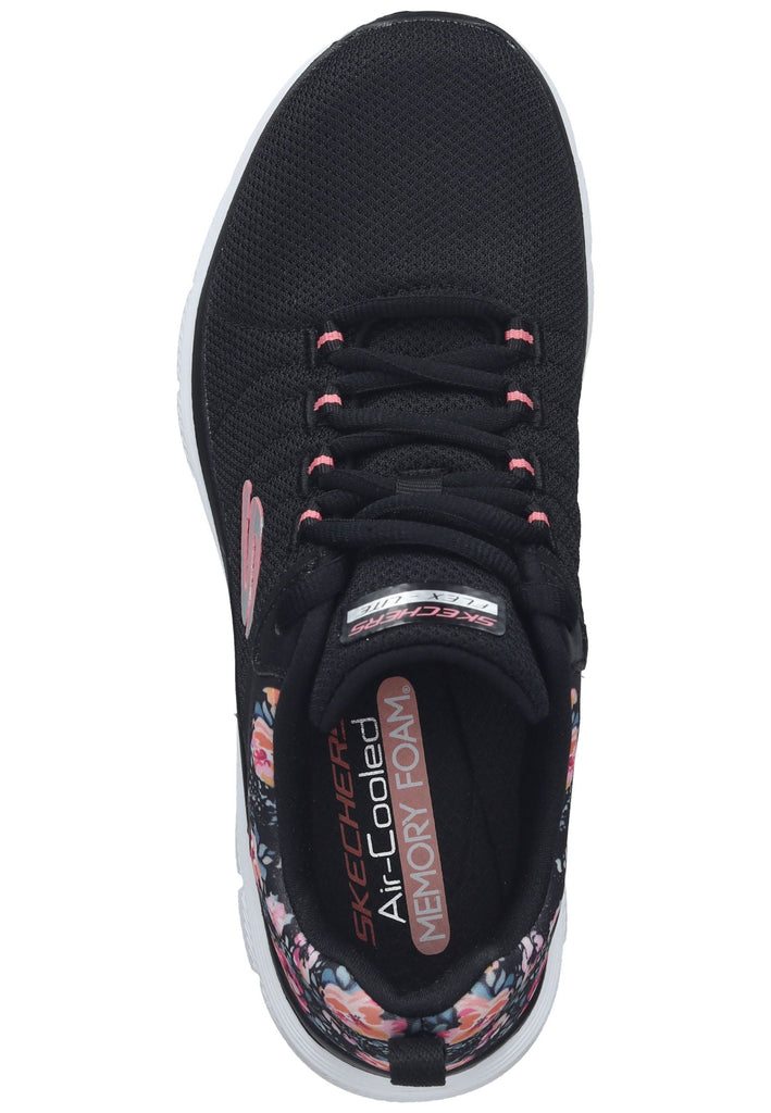 Skechers Sneaker Mesh Schwarz Kombi