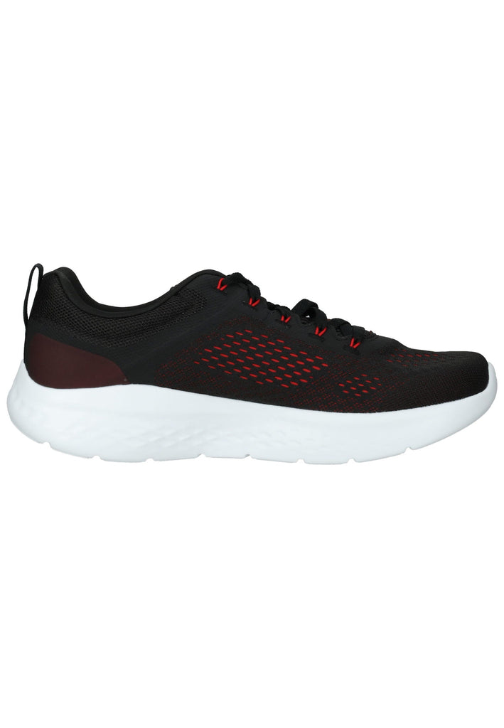 Skechers Sneaker Mesh Schwarz/Rot