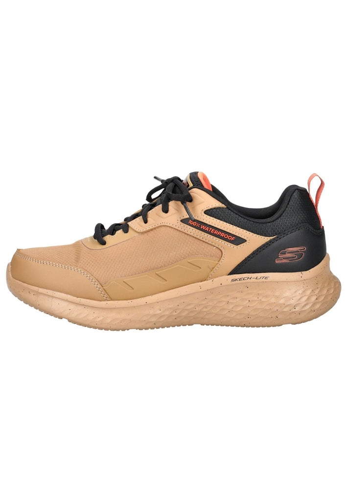 Sneaker Skechers Sneaker Leder Braun/Schwarz