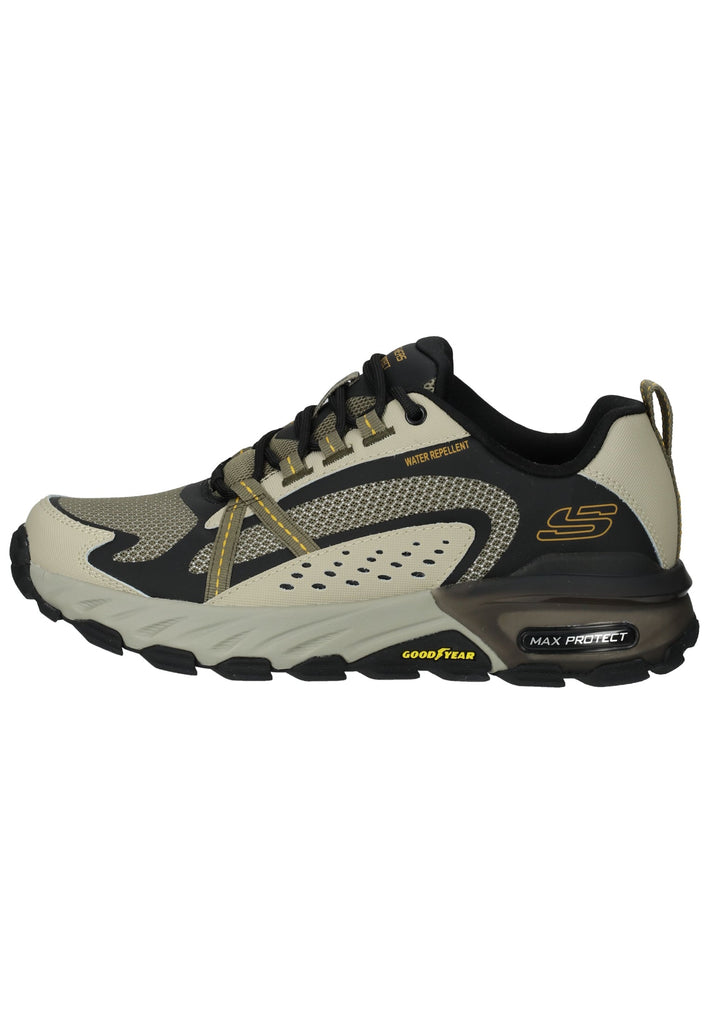 Sneaker Skechers Sneaker Leder Grau/Schwarz