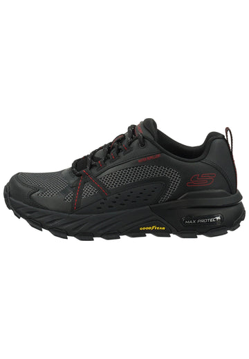 Sneaker Skechers Sneaker Leder Schwarz