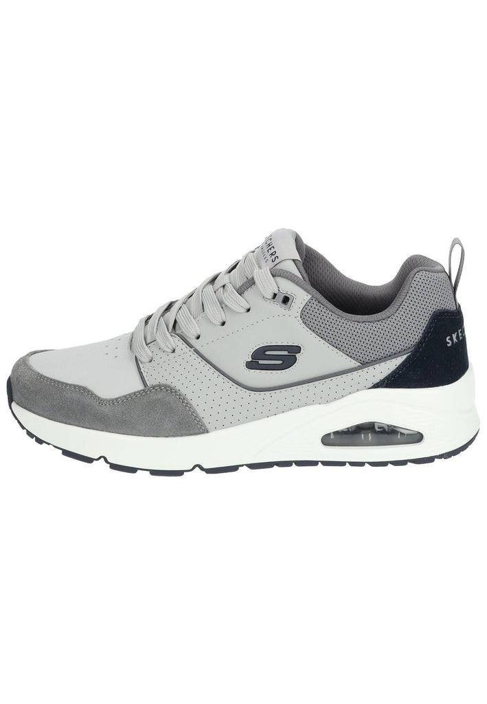 Sneaker Skechers Sneaker Leder/Textil Grau