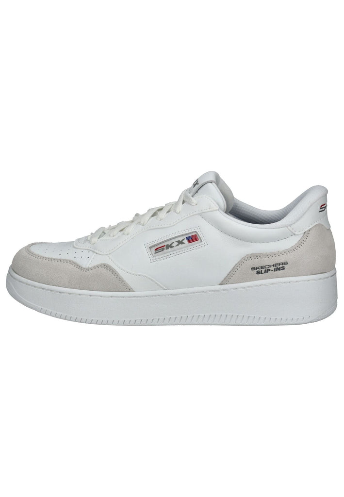 Sneaker Skechers Sneaker Leder Weiß