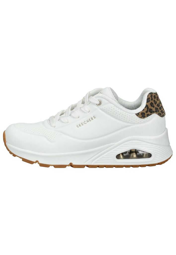 Sneaker Skechers Sneaker Lederimitat Weiß