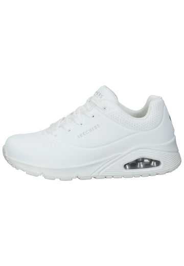 Sneaker Skechers Sneaker Lederimitat Weiß