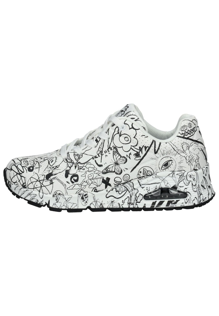 Sneaker Skechers Sneaker Synthetik Weiß