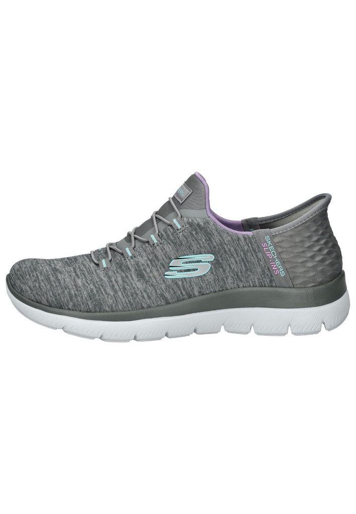 Sneaker Skechers Sneaker Textil Grau