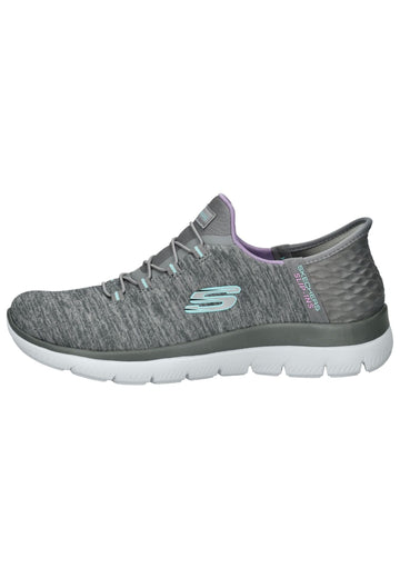 Sneaker Skechers Sneaker Textil Grau
