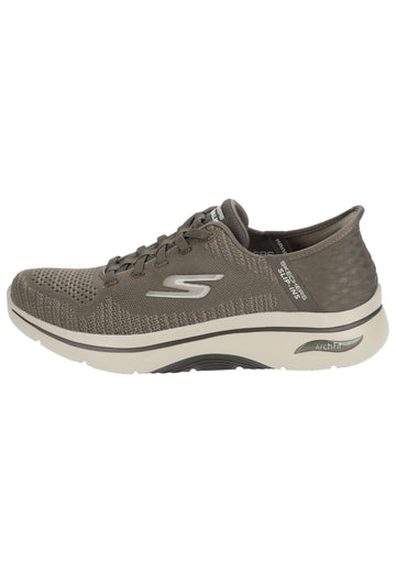 Sneaker Skechers Sneaker Textil Grau