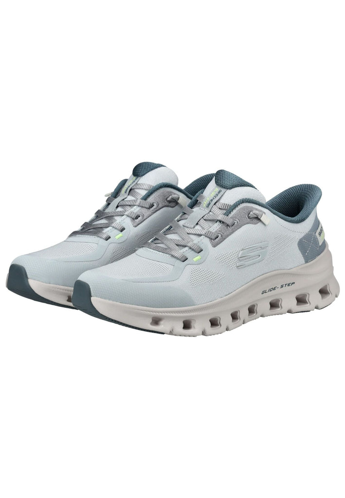 Skechers Sneaker Textil Blau/Weiß