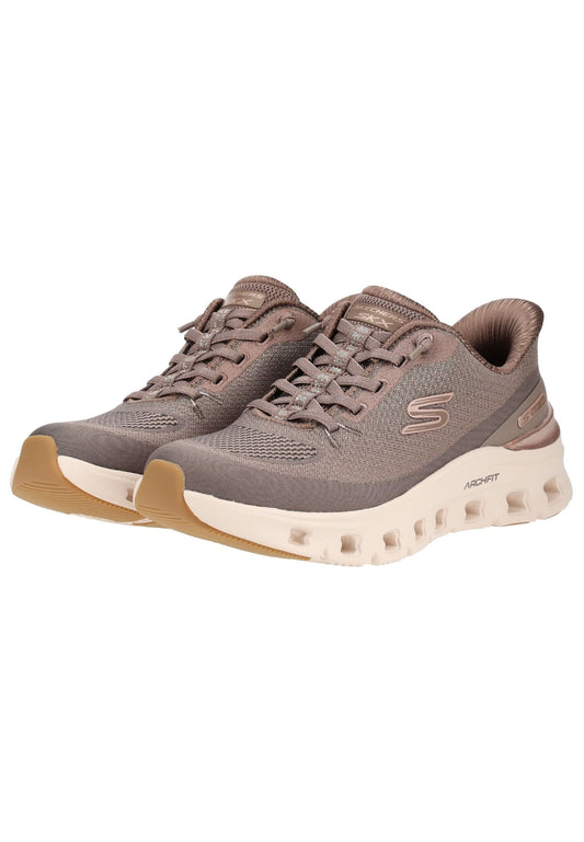 Skechers Sneaker Textil Chocolate