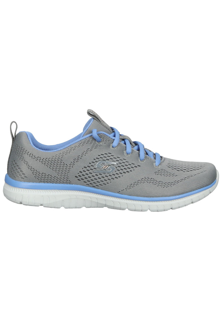 Skechers Sneaker Textil Grau/Blau