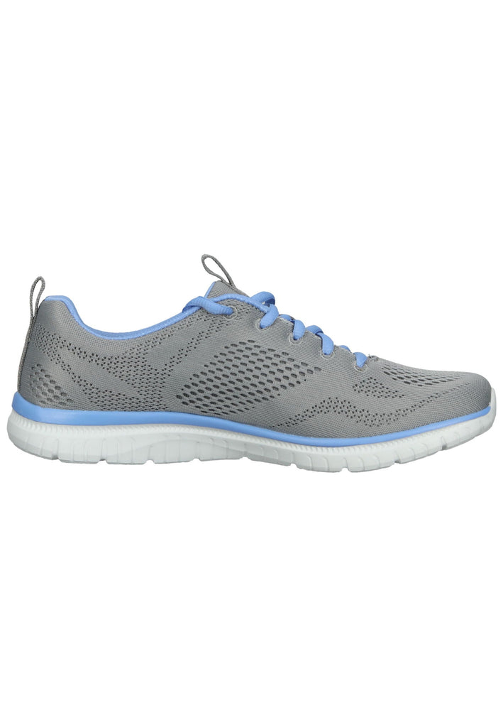 Skechers Sneaker Textil Grau/Blau