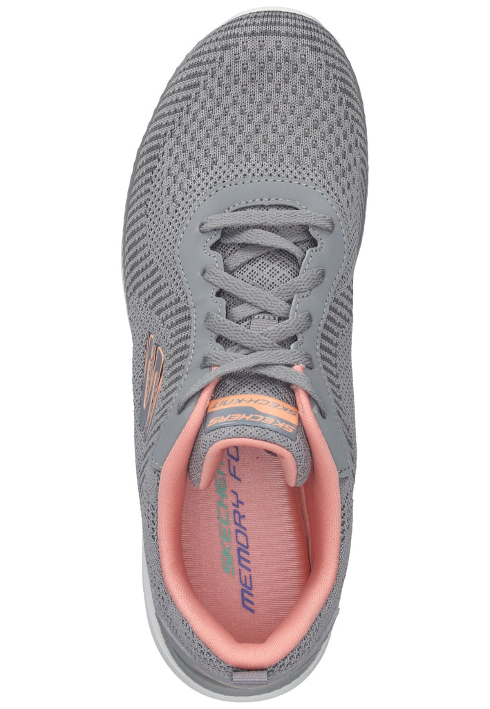 Skechers Sneaker Textil Grau/Pink