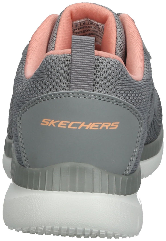 Skechers Sneaker Textil Grau/Pink