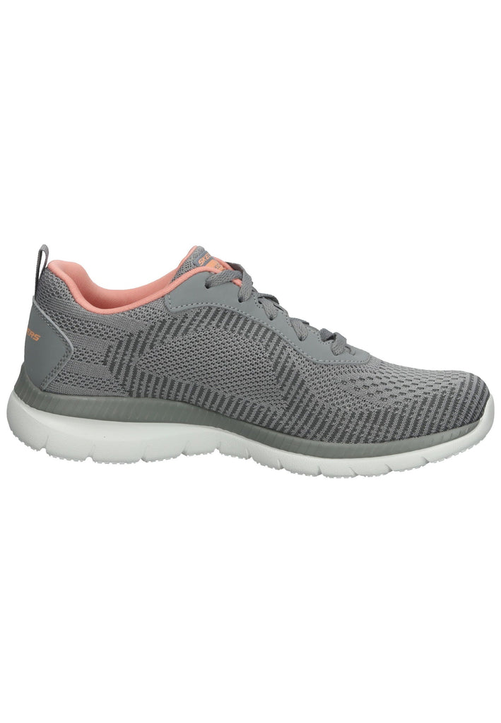 Skechers Sneaker Textil Grau/Pink