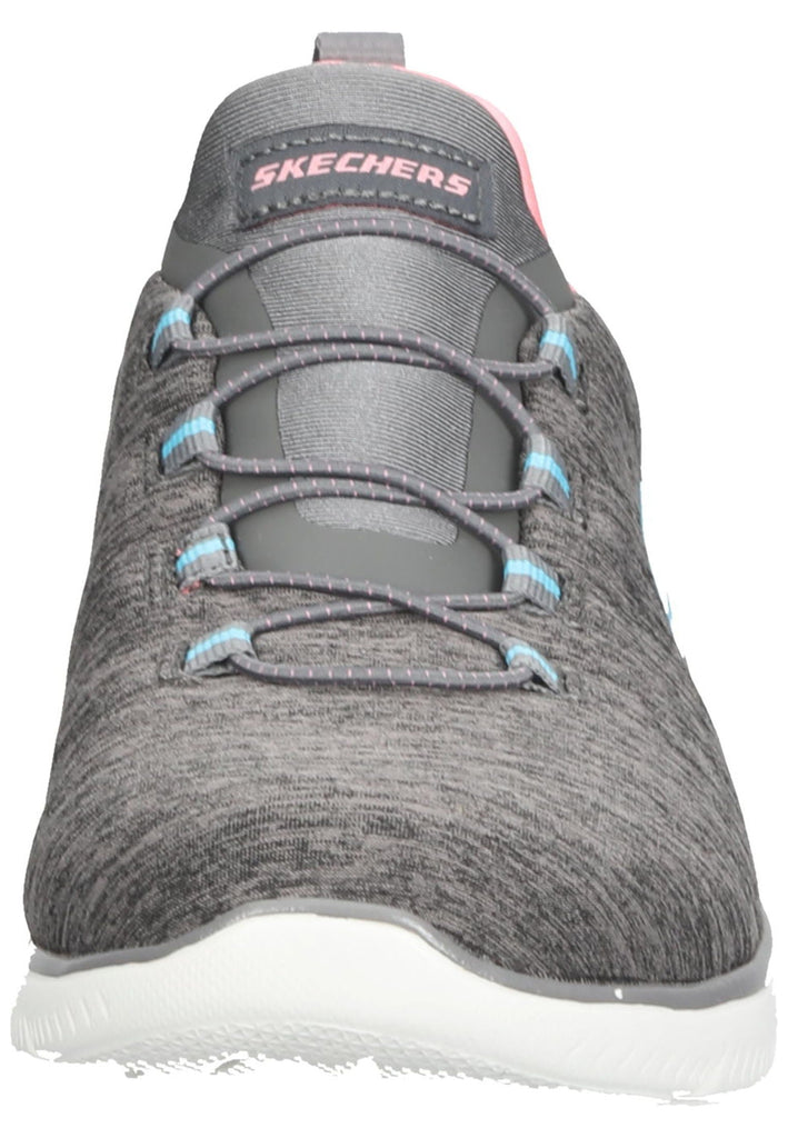 Skechers Sneaker Textil Grau/Pink
