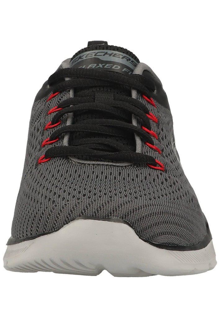 Skechers Sneaker Textil Grau/Schwarz
