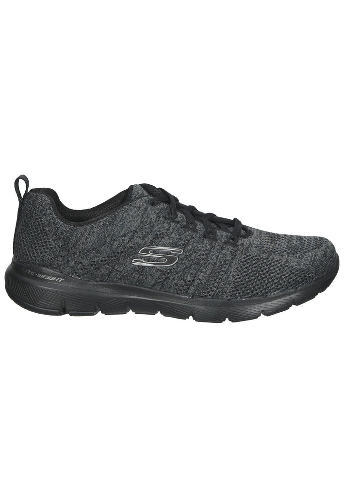 Skechers Sneaker Textil Schwarz/Grau