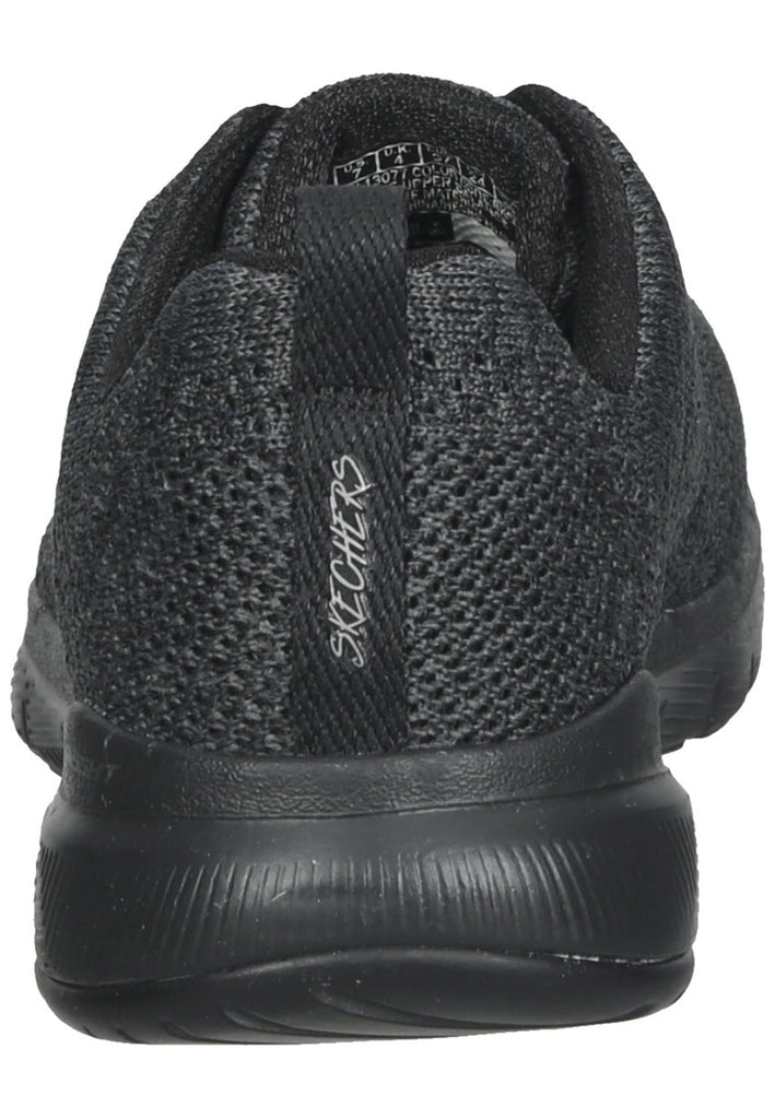 Skechers Sneaker Textil Schwarz/Grau