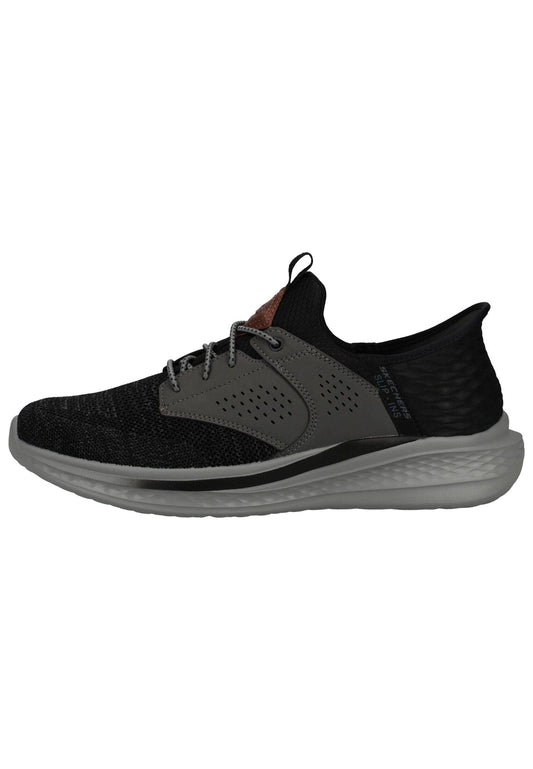 Skechers Sneaker Textil Schwarz/grau