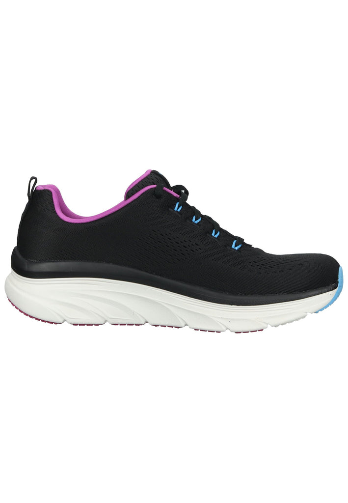 Skechers Sneaker Textil Schwarz/Pink