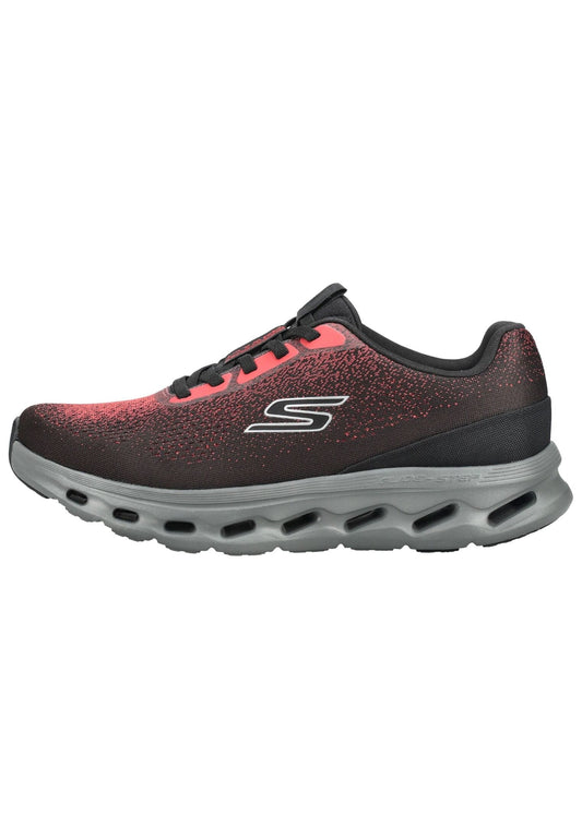 Skechers Sneaker Textil Schwarz/Rot